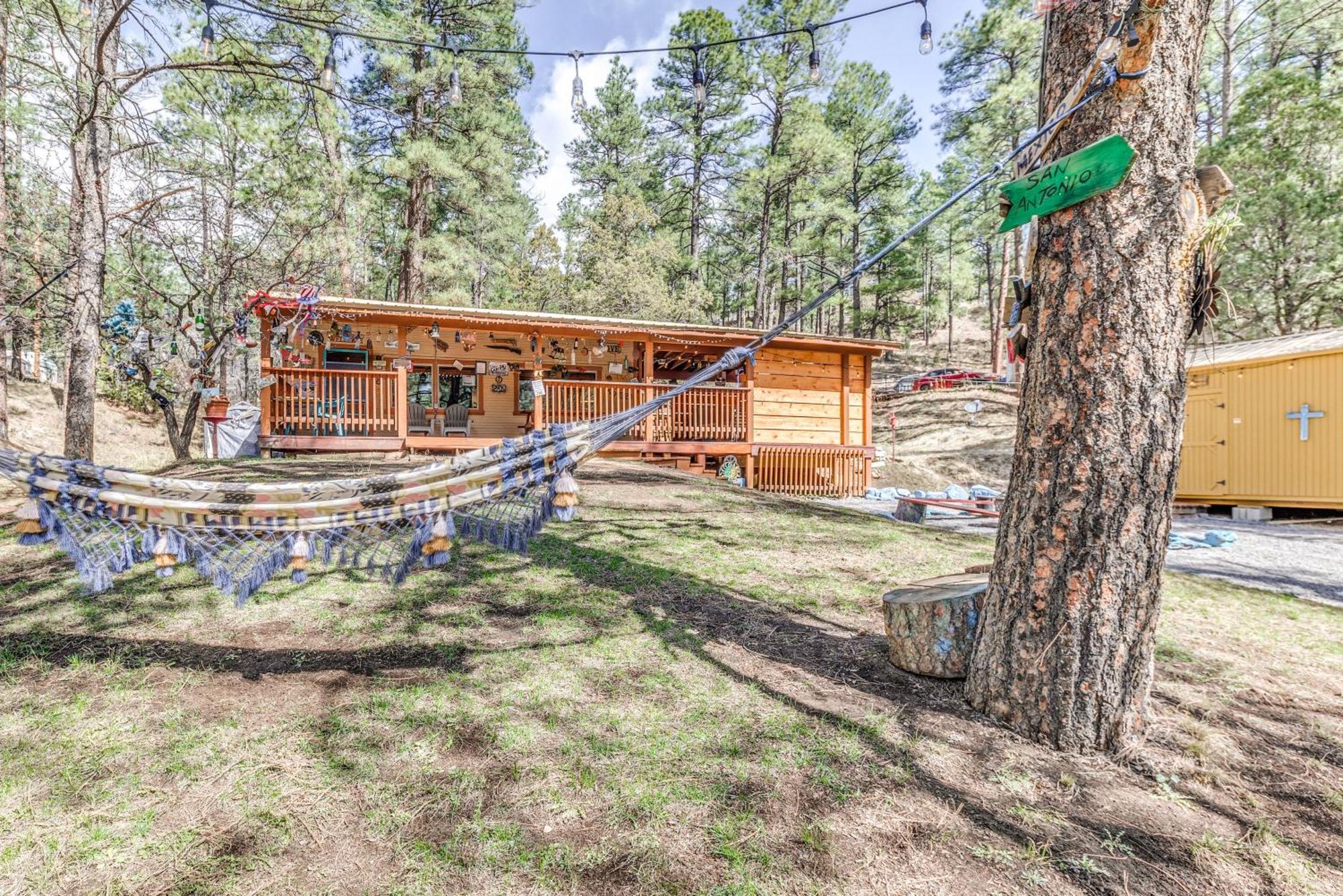 Ruidoso Cabin With Hot Tub - 2 Mi To Grindstone Lake Exteriér fotografie